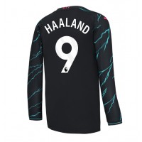 Camisa de time de futebol Manchester City Erling Haaland #9 Replicas 3º Equipamento 2023-24 Manga Comprida